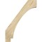 Ekena Millwork 6"W x 24"D x 32"H Imperial Rough Sawn Knee Brace, Douglas Fir BRC06X24X32IMP00RDF - alternate 4